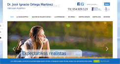 Desktop Screenshot of drortega.com